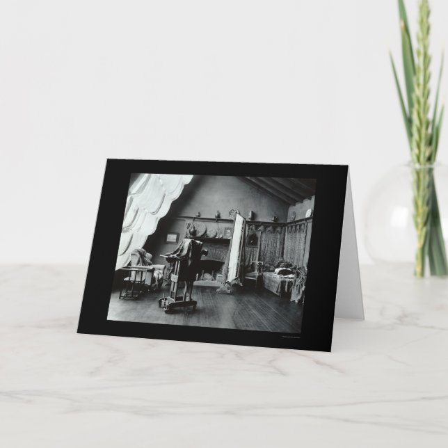 Tarjeta Estudio de la fotografía en Washington, DC 1900 (Anverso)