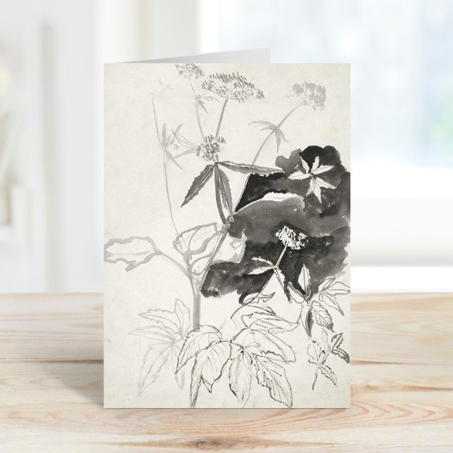 Tarjeta Estudio de la planta | Carel Adolph Cachet (Subido por el creador)