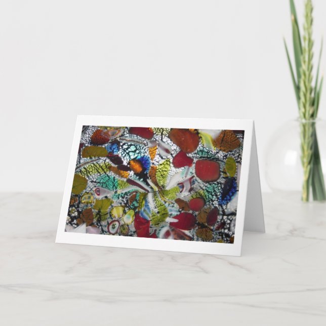 Tarjeta Estudio del detalle de la fusión de Murano (Anverso)