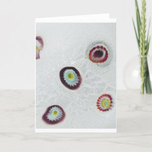 Tarjeta Estudio detallado de Murano Millefiori