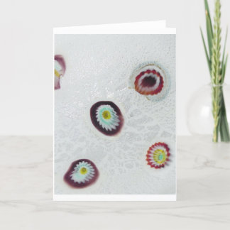 Tarjeta Estudio detallado de Murano Millefiori