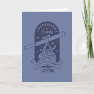Tarjeta Estudio en la torre astronómica HOGWARTS™