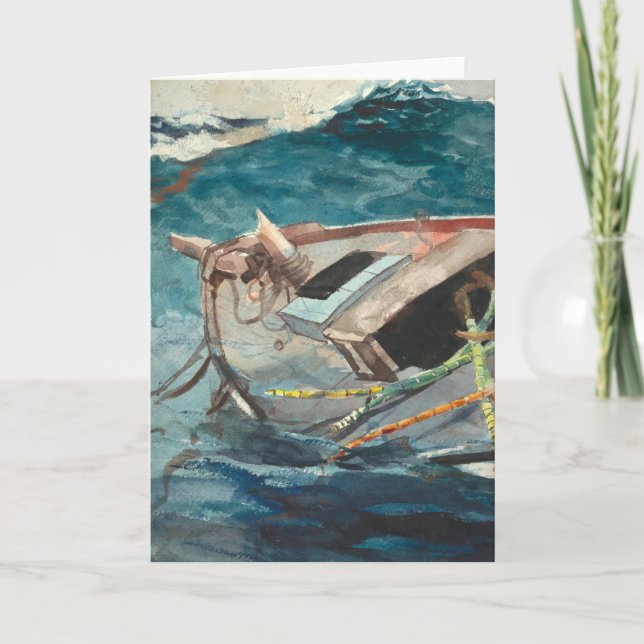 Tarjeta Estudio para la corriente del Golfo | Winslow Home (Anverso)