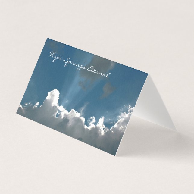 Tarjeta eterna de Hope Springs (Anverso)