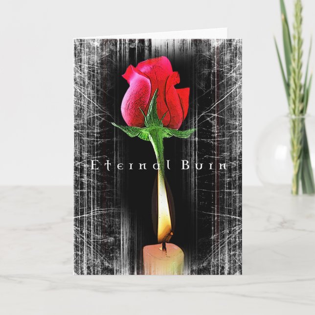 Tarjeta Eternal Burn Greetings (Anverso)