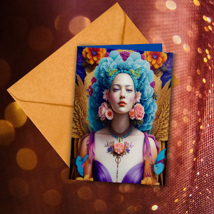 Tarjeta Ethereal Bridesmaid Propuesta Gracias Fantasy AI