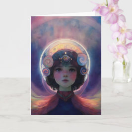Tarjeta Ethereal Fantasy Celestial Child Dream Guardian
