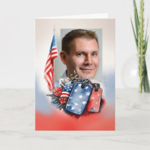 Etiquetas de perros del Día de los Veteranos del P