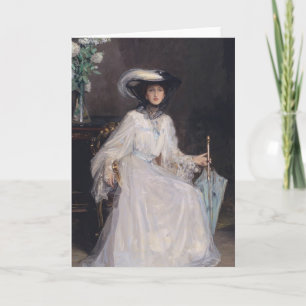Tarjeta Evelyn Farquhar   Sir John Lavery