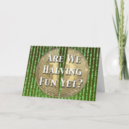 Tarjeta Evento Bitcoin Halving