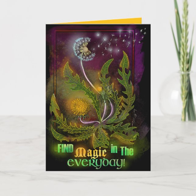 Tarjeta Everyday Magic Dandylion (Anverso)