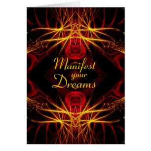 Tarjeta evidente del fractal