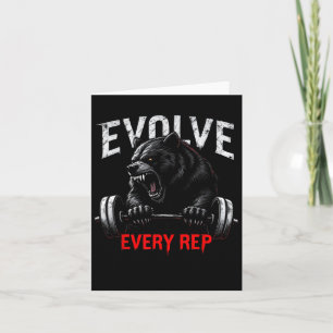 Tarjeta Evolución De Cada Motivación De Gimnasio Rep Para 