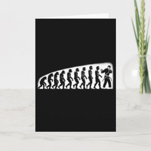 Tarjeta Evolución de Karate Mma Kickboxing Muay Thai Jiu J
