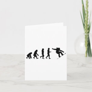 Tarjeta Evolución de Snowboard - Amantes del Skyboard Snow