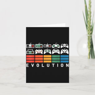 Tarjeta Evolución del Controlador de Videojuegos 80s 90s R