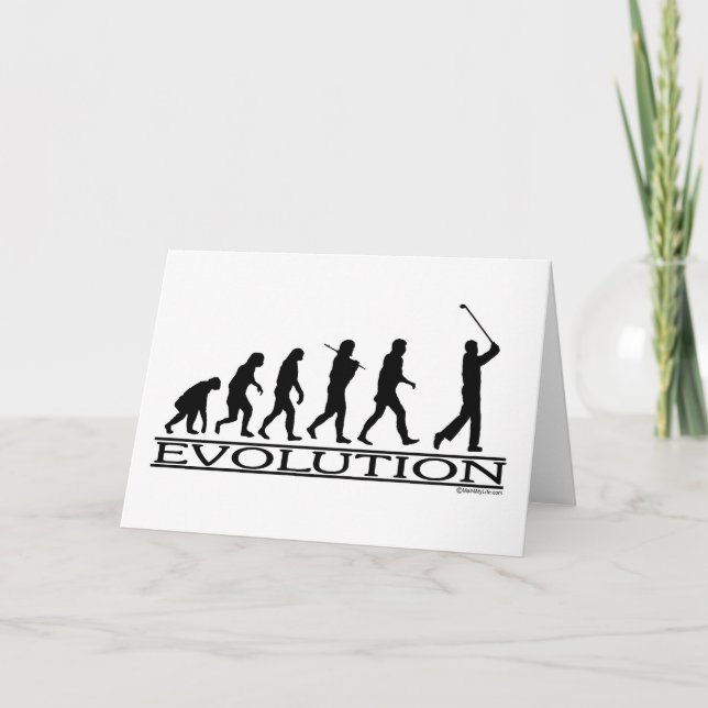 Tarjeta Evolución - Golf - Hombre (Anverso)