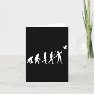 Tarjeta Evolución Halconero Halcón Halconería Halcones Caz