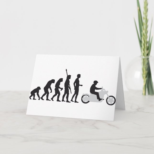 Tarjeta evolution biker (Anverso)