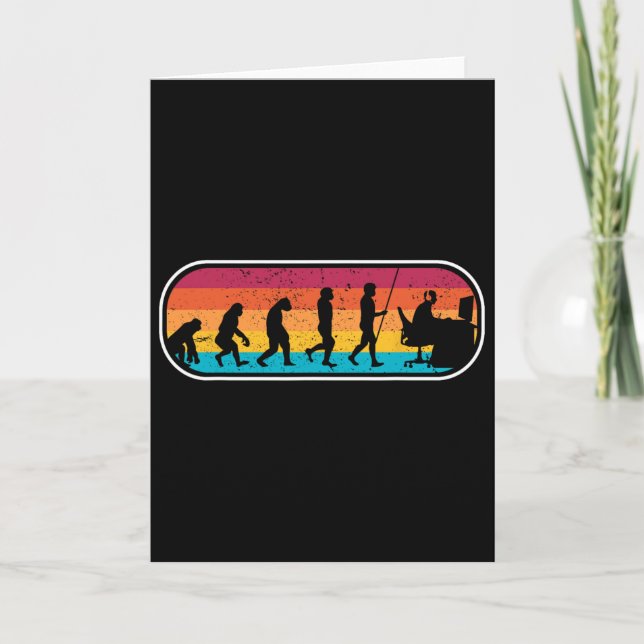 Tarjeta Evolution Gamer Computer Freak Geek Nerd Pc Game  (Anverso)