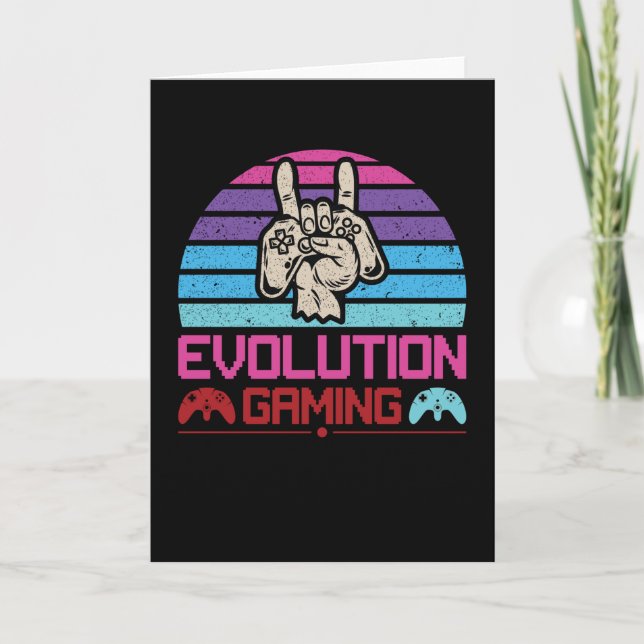 Tarjeta Evolution Gaming | Videojuego (Anverso)