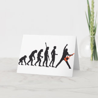 Tarjeta evolution guitar