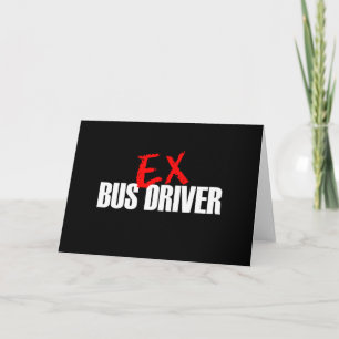 TARJETA EX BUS DRIVER DARK