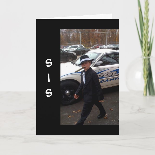 TARJETA EXIGO QUE TENGAS UN CUMPLEAÑOS FELIZ **SIS** (Anverso)