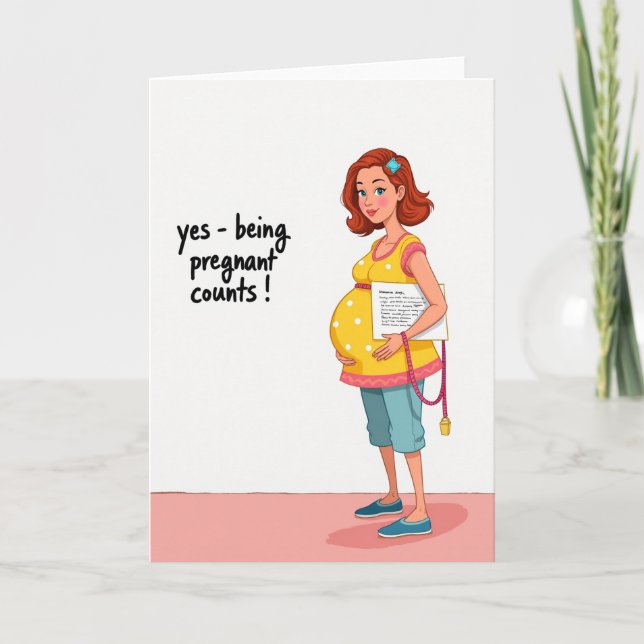 Tarjeta Expecting Mothers Day Affirmation Card (Anverso)