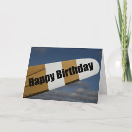 Tarjeta experimental del feliz cumpleaños del