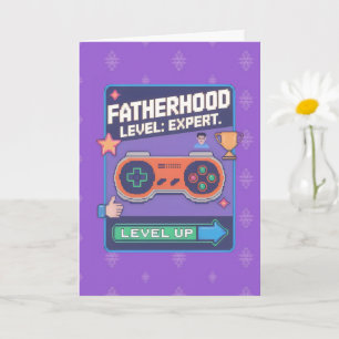 Tarjeta Experto - Retro Gamer Dad