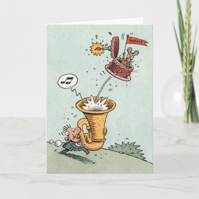 Tarjeta ¡Explosión de cumpleaños! (Anverso)