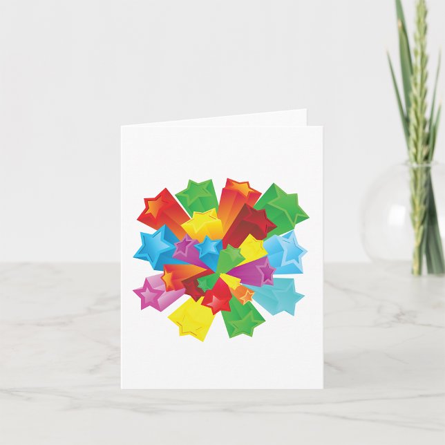 Tarjeta Explosión De Estrellas (Subido por el creador)