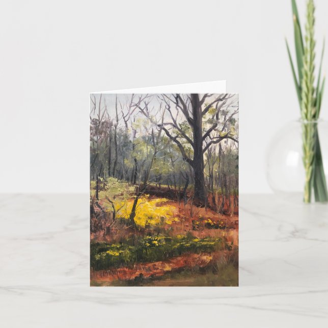 Tarjeta Explosión de la primavera (Anverso)