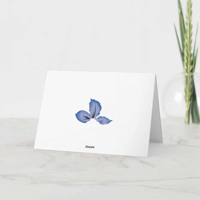 Tarjeta Expresa gratitud con personalizados  (Reverso)