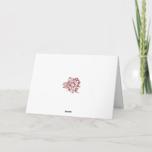 Tarjeta Expresar gratitud con lo personalizado