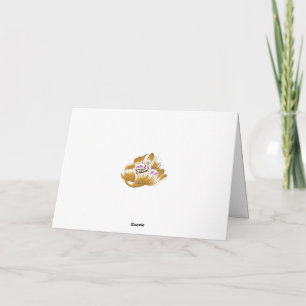Tarjeta Expresar gratitud con personalizado 