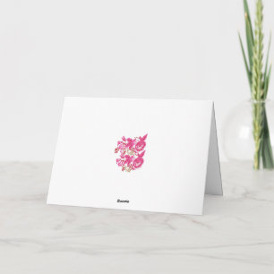 Tarjeta Expresar gratitud con personalizado 