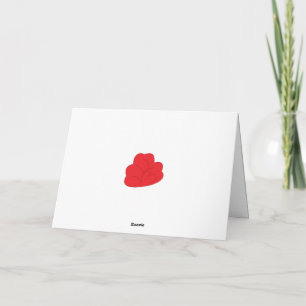 Tarjeta Expresar gratitud con personalizado 