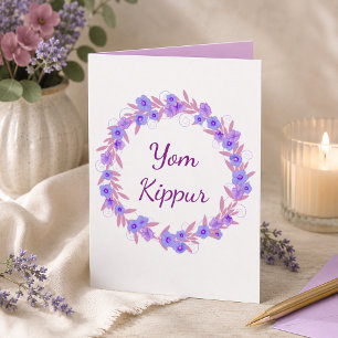 Tarjeta Expresión de Yom Kipur