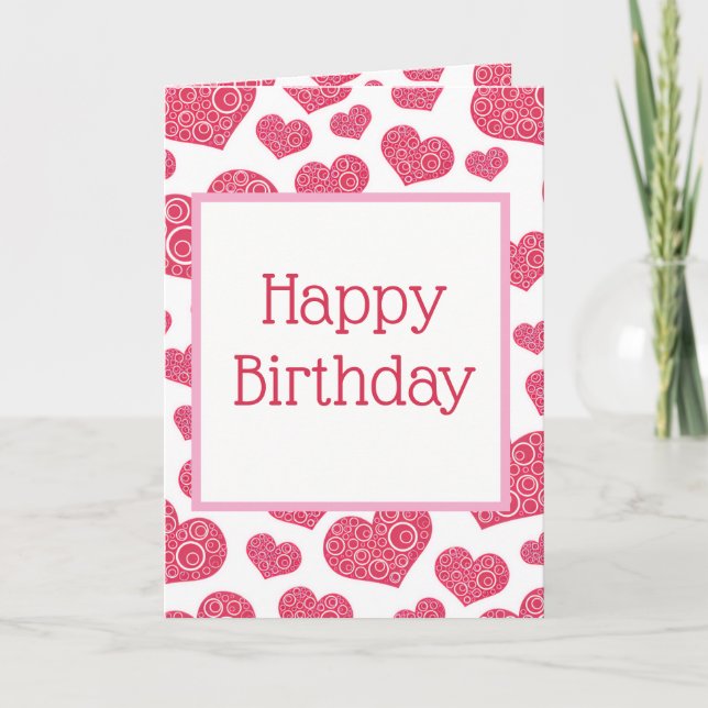 Tarjeta EXPRESIONES HERMOSAS -Cumpleaños (Anverso)
