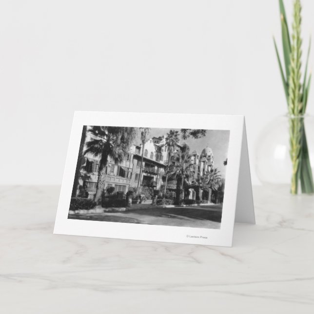 Tarjeta Exterior del mesón de la misión de la orilla, (Anverso)