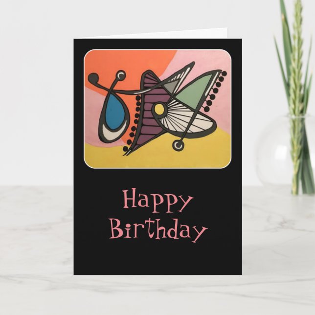 Tarjeta "Extracto moderno de los mediados de siglo, (Anverso)