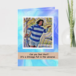 Tarjeta Extraña captación en el universo