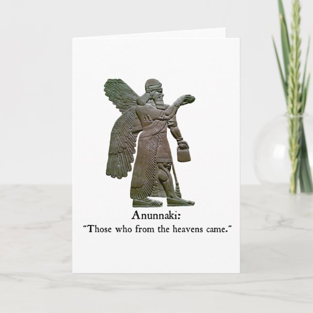 Tarjeta Extranjeros antiguos de Anunnaki (Anverso)
