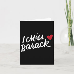 Tarjeta Extraño a Barack Barrack Obama Presidente Historia