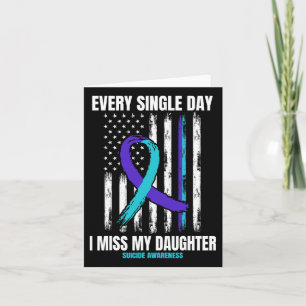 Tarjeta Extraño Mi Hija Camisa De Concienciación Suicida P
