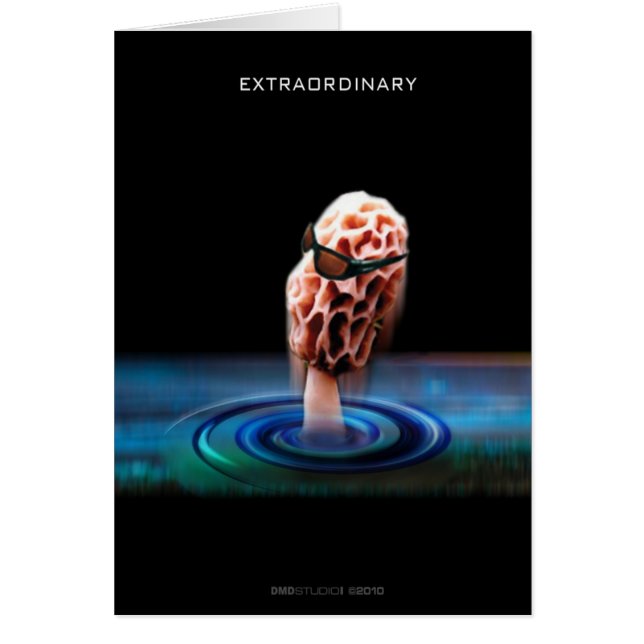 Tarjeta extraordinaria de la morilla (Frente)