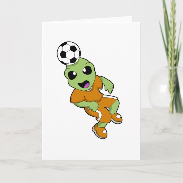 Tarjeta Extraterrestre en Deportes de Fútbol (Anverso)
