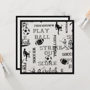 Tarjeta Extravagancia deportiva 1